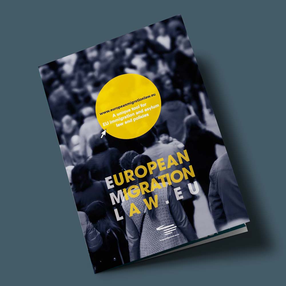 Brochure 12 pages A4, European Migration Law, 2016