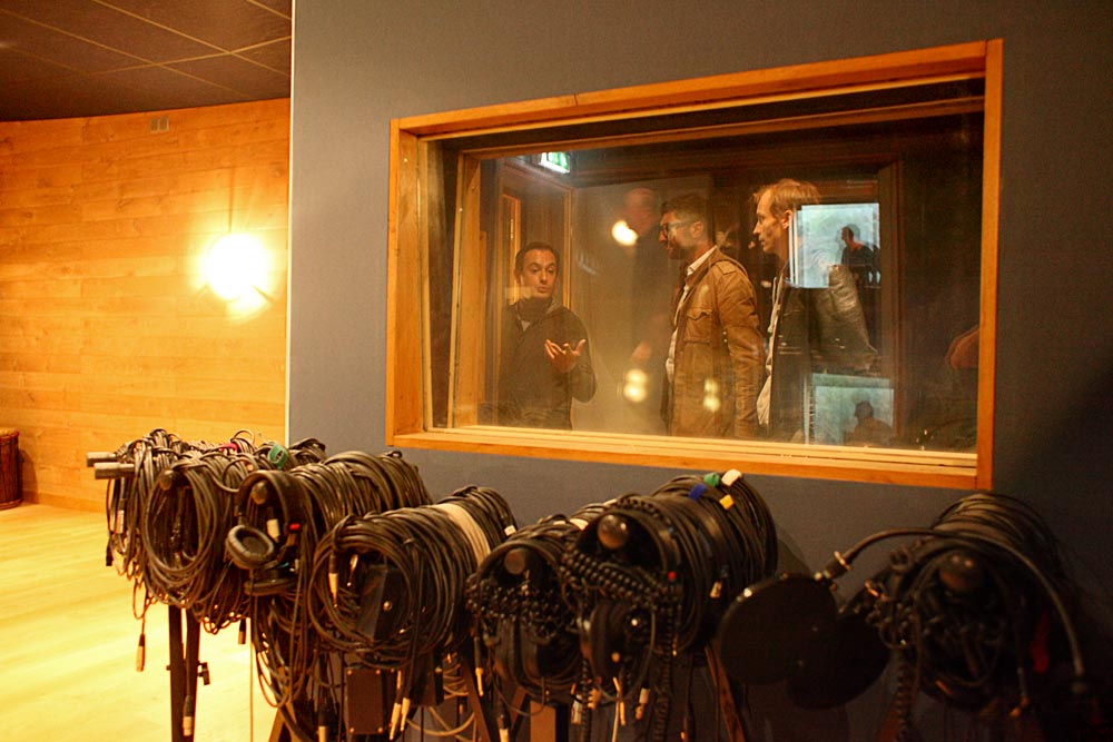 Inauguration du studio d'enregistrement Arpège à Nantes