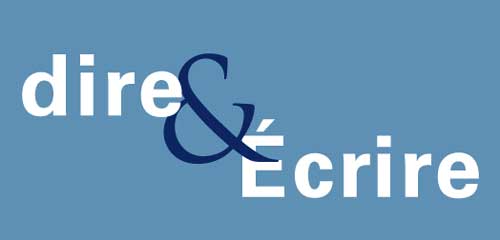 Logo pour Dire & Écrire, rédactionnel et coaching vocal